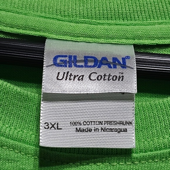 Gildan Ultra Cotton Sandshaker 2014 Mermaid Fishing Graphic T Shirt Mens 3XL - Picture 7 of 9